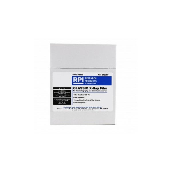 X-Ray Film, 8x10, 100/pk, 100PK